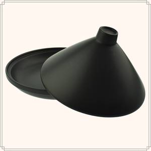 Tajine 1059328 Schwarz - Keramik - 24 x 15 x 24 cm