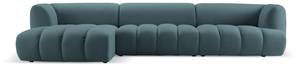 modulares Ecksofa HARRY 5 Sitzplätze Pastellblau