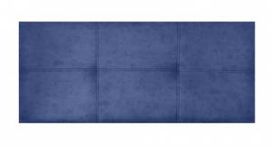 Aus Dalia-Stoff Blau Magnolie 130 Blau - Tiefe: 130 cm