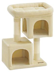 Kratzbaum Colin Beige - Holzwerkstoff - 32 x 70 x 48 cm