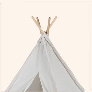 Tipi-Zelt 2752506 Weiß - Textil - 120 x 155 x 120 cm