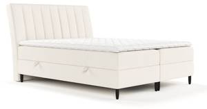 Premium Boxspringbett Merton Creme - Breite: 200 cm