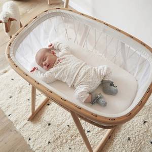 Berceau pour bébé Kumi Blanc - Bois manufacturé - 58 x 14 x 86 cm