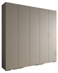 Armoire à portes battantes Inova 2 Doré - Gris - 5 portes