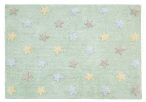 Teppich  Farben Grün - Naturfaser - Textil - 120 x 2 x 160 cm
