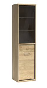 Vitrine MEDIOLANE Braun - Holzwerkstoff - 50 x 197 x 41 cm