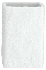 Zahnputzbecher VILLATA, weiß, WENKO Weiß - Keramik - 8 x 10 x 8 cm