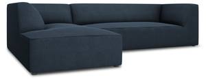 Ecksofa RUBY 4 Sitzplätze Blau