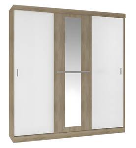 Armoire DIDDA Beige - Bois manufacturé - 51 x 219 x 205 cm