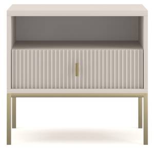 Nachttisch MAGGIORE NS54 1D Beige - Gold