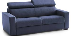 2-Sitzer festes Sofa  Monica Blau