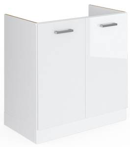 Meuble bas sous-évier R-Line 29248 Blanc brillant - Blanc