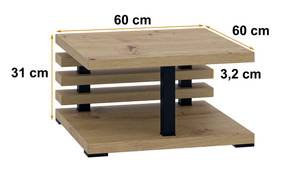 Couchtisch YOTO Weiß - Höhe: 32 cm