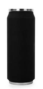 isothermische Kanette 500 ml schwarz Schwarz - Metall - 7 x 22 x 7 cm