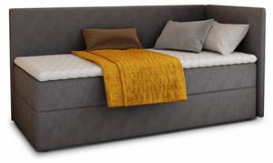 Boxspringbett Flame Graphit - Breite: 109 cm