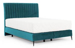 Boxspringbett BASALIC Türkis - Breite: 180 cm