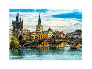 Puzzle Prag 2000 Teile Papier - 30 x 6 x 43 cm