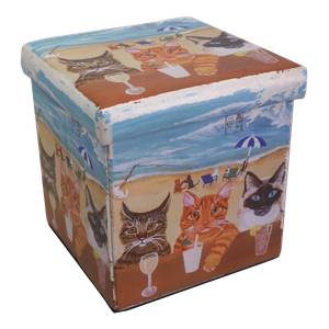 Tabouret - CHATS 32 x 32 x 32 cm