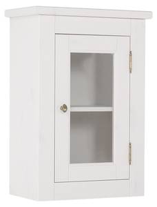 Armoires latérales ROMANTIC SCAB45 1D Blanc - Bois manufacturé - Matière plastique - 45 x 70 x 26 cm