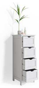 Badschrank Bianco 31127 Weiß - 30 x 81 x 30 cm