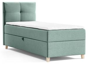 Boxspringbett Candy Mini Grün - Breite: 83 cm