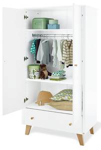 Armoire à portes battantes Pan Kids Largeur : 100 cm