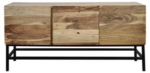 Sideboard  NAGAR4 Beige - Massivholz - Holzart/Dekor - 30 x 60 x 120 cm