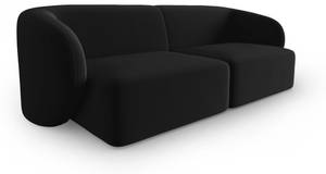 modulares Sofa SHANE 2 Sitzplätze Schwarz