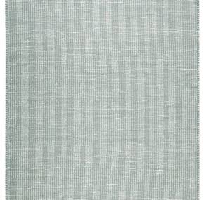 Kelim Teppich Gobi Beige - Hellgrün - Mint - 80 x 150 cm