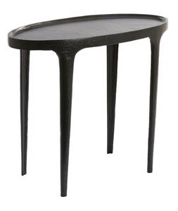 Table d'appoint ARICA lot de 2 Noir - Métal - 33 x 53 x 70 cm