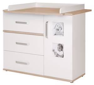 Set de chambre bébé Pia 2 pcs Blanc - Bois manufacturé