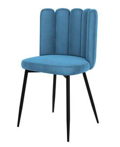 Chaise Rosy (Lot de 2) Bleu clair