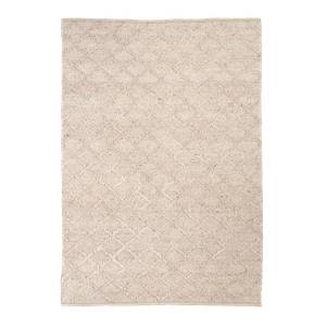 Wollteppich Knit Beige - 200 x 290 cm