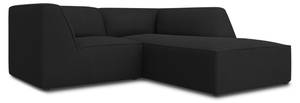 Ecksofa RUBY 3 Sitzplätze Schwarz