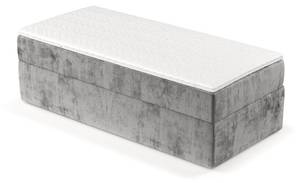 Boxspringbett Arden Grau - Breite: 100 cm - H3