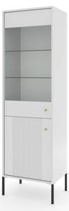 Vitrine ISEO SC54 2D Noir - Blanc