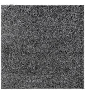 Tapis à poils longs Soho Gris - 160 x 1 x 160 cm