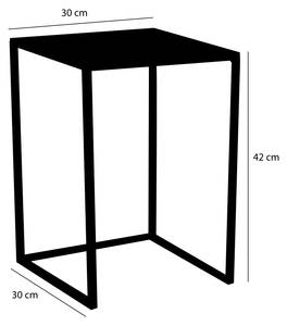 Beistelltisch Goa (2er-Set) 30 x 42 x 30 cm