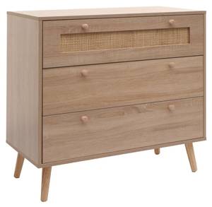 Schubladenkommode M39 Braun - Holzwerkstoff - 80 x 78 x 39 cm