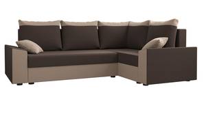 Ecksofa PAULI-PLUS Braun - Holzwerkstoff - 237 x 90 x 161 cm