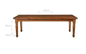 Table RIVIERA Imitation noyer