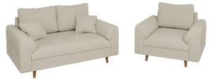 Sofa Neo 2-Sitzer Cord-Stoff Beige