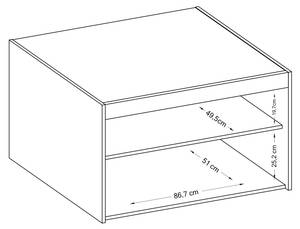 Kleiderschrank Eliza Dunkelbraun