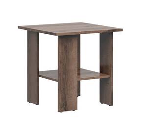 Couchtisch Nepo Plus Braun - Holzwerkstoff - 55 x 55 x 55 cm