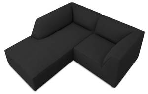 Ecksofa RUBY 3 Sitzplätze Schwarz