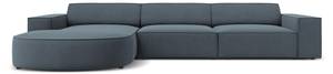 Ecksofa JODIE 4 Sitzplätze Blau