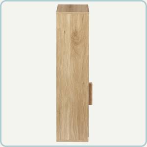 Toilettenschrank WC-Schrank Braun - Holzwerkstoff - 19 x 78 x 20 cm