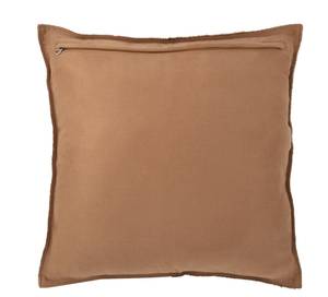 Kissen Jaisalmer Gold - Echtleder - Textil - 45 x 8 x 45 cm