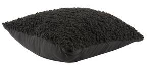 Coussin Purity Noir - Textile - 45 x 5 x 45 cm