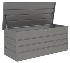 Gartenbox TOMASO Grau - Metall - 73 x 72 x 174 cm